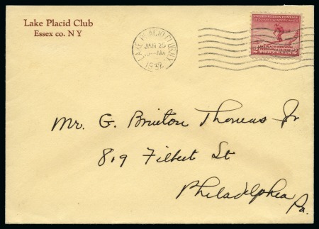 Stamp of Olympics » 1932 Lake Placid 1932 Lake Placid collection of stamps and covers