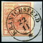 Stamp of Austria » Collections and Lots  1696-1944, AUSTRIA POST-OFFICES IN YUGOSLAVIA, Specialised collection in three Scott albums showing an extensive range of cancels from pre-stamp items to WWII