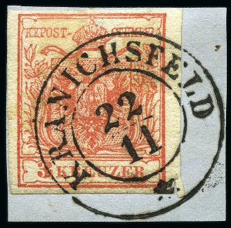 Stamp of Austria » Collections and Lots  1696-1944, AUSTRIA POST-OFFICES IN YUGOSLAVIA, Specialised collection in three Scott albums showing an extensive range of cancels from pre-stamp items to WWII