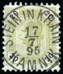 Stamp of Austria » Collections and Lots  1696-1944, AUSTRIA POST-OFFICES IN YUGOSLAVIA, Specialised collection in three Scott albums showing an extensive range of cancels from pre-stamp items to WWII