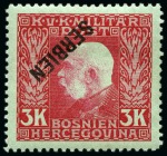 Stamp of Serbia 1916-1920, Foreign occupations of Serbia during WWI: Specialised collection in large Scott album 