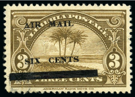 Stamp of Liberia 1936 Airmail surcharges set of three, mint, fine & scarce