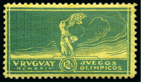 Stamp of Olympics » 1924 Paris » 1924 Olympic Issues of Other Countries Newspaper bulletin pamphlet announcing Uruguay's victory