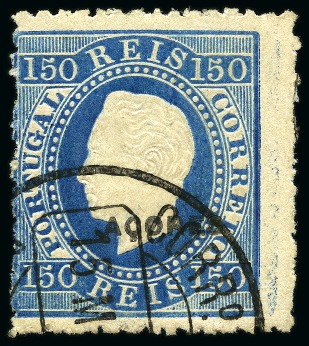 Stamp of Portuguese Colonies » Azores 1882-85 150r blue, perf. 12 1/2, used