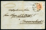 Stamp of Austria » 1850 Issue AUSTRIA TIROL TYROL Lot cancellations incl. several wood-cut pmks