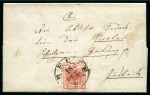 Stamp of Austria » 1850 Issue AUSTRIA TIROL TYROL Lot cancellations incl. several wood-cut pmks