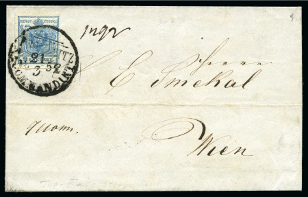 Stamp of Austria » 1850 Issue AUSTRIA REGISTERED POSTMARKS Selection of 8 covers incl. 3 with reg.pmk on stamps
