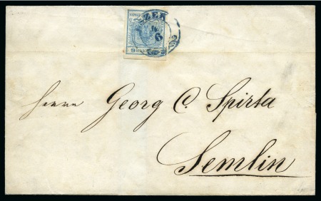 Stamp of Austria » 1850 Issue AUSTRIA EARLY DATES - JUNE 1850 USAGES ON COVER - COLLECTION on pages