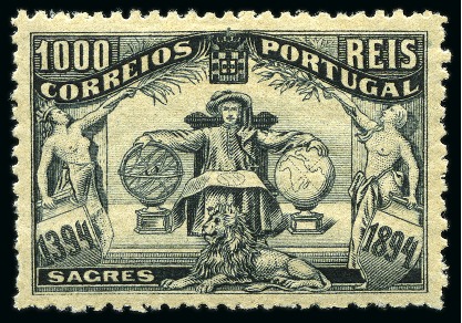 Stamp of Portugal 1894 Dom Henrique Aviz mint set of 13