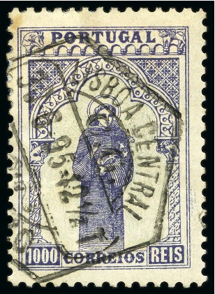 Stamp of Portugal 1895 St. Antoine used set of 15