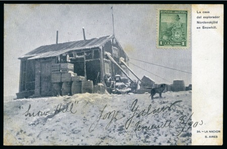 Stamp of Large Lots and Collections 1901-04, SWEDISH SOUTH POLAR EXPEDITION, Rare set of 12 postcards of which eleven are from the 1901-03 Swedish Expedition, all different scenes