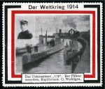 Stamp of Large Lots and Collections » Cinderellas, Poster Stamps, Vignettes 1914-18 WWI "God, Kaiser and the Fatherland" vignette / cinderella patriotic stamps