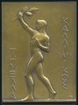 Stamp of Olympics » 1932-1936 Intervening Championships Netherlands Olympic Day plaque 1933, 33x45mm, bron