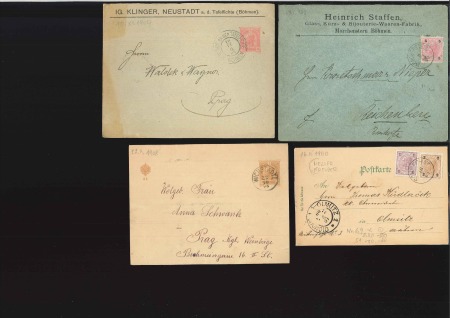 Stamp of Austria » 1890-1918 Issues  1890-1906 Issues, covers