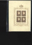 Stamp of Liechtenstein Liechtenstein 1939 5Fr Duke IMPERFORATE SHEETLET