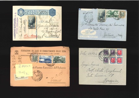 Stamp of Italy » Italian Colonies and Possessions » Eritrea 1903-1941 Cover lot ERITREA