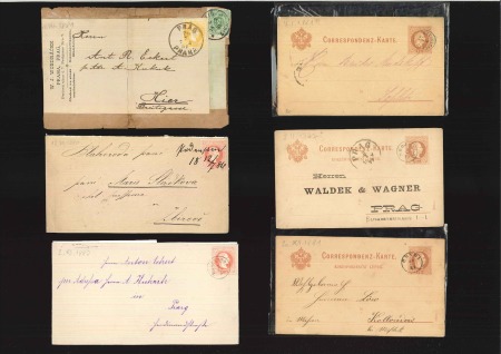 Stamp of Austria » 1867 Issue 1872-1882 covers