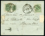 Stamp of Belgium 1865-1940, Specialised postal history selection wi