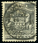 Stamp of Bechuanaland » Postal History & Cancellations Trans-Protectorate: Collection of cancels on stamps