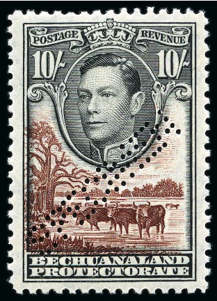Stamp of Bechuanaland » Collections 1935-47, SPECIMENS group incl. 1935 Silver Jubilee,