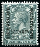 Stamp of Bechuanaland » Bechuanaland Protectorate 1913-24 1/2d to 5s mint nh SPECIMENS (excl.1 1/2d)