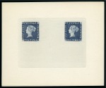 Stamp of Mauritius 1847 "POST OFFICE" issue reprints from the original
