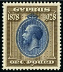 Stamp of Cyprus » Collections 1912-50, Mint & used collection on album pages incl.