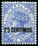 Stamp of Gibraltar » Collections 1886-98, Mint & used collection on album pages