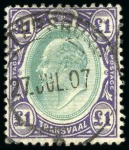 Stamp of South Africa » Transvaal 1878-1909, Mint & used collection on album pages