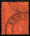 Stamp of South Africa » Zululand 1888-96, Zululand Collection on album pages