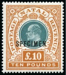 Stamp of South Africa » Natal 1859-1909, Natal Collection of stamps & postal history onc