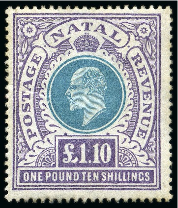 Stamp of South Africa » Natal 1859-1909, Natal Collection of stamps & postal history onc