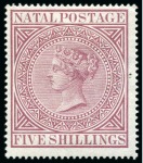 Stamp of South Africa » Natal 1859-1909, Natal Collection of stamps & postal history onc