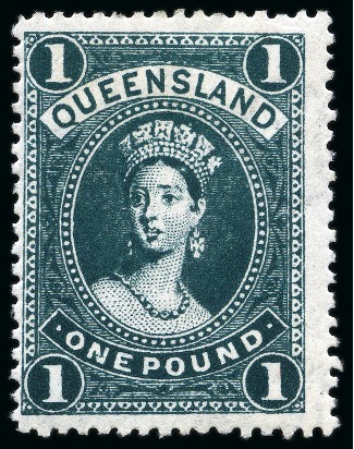 Stamp of Australia » Queensland 1907-12, Small range on album pages incl. 1907-11 sideface