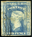 Stamp of Australia » New South Wales 1840-80, Specialised collection in 2 large albums with Sydney Views, Diadems specilaising in retouches, etc.