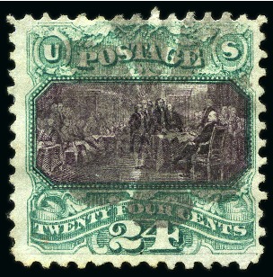 Stamp of United States » 1869 Pictoral Issue The complete used set of 10 values, the 15C is type