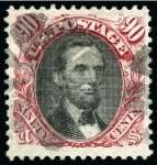 Stamp of United States » 1869 Pictoral Issue The complete used set of 10 values, the 15C is type