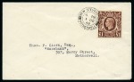Stamp of Great Britain » King George VI 1948 (Oct 1) £1 Brown first day cover and 1951 Festival set of FDCs