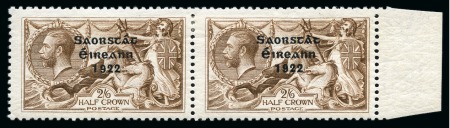 Stamp of Ireland » 1922-23 Thom Three-Line Overprints (T47-T61) 1922-23 Thom 2s6d with "accent reversed" variety