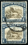 Stamp of Large Lots and Collections 1875-1980s, Mostly used collection in 17 albums incl. specialised South Africa
