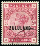 Stamp of South Africa » Zululand 1888-91, Mint & used collection incl. stationery & a cover