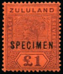 Stamp of South Africa » Zululand 1888-91, Mint & used collection incl. stationery & a cover