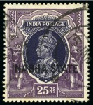 Stamp of India 1854-1940s, Fantastic lot of India & States in 3 albums