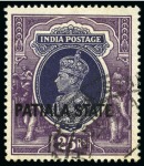 Stamp of India 1854-1940s, Fantastic lot of India & States in 3 albums