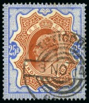 Stamp of India 1854-1940s, Fantastic lot of India & States in 3 albums