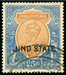 Stamp of India 1854-1940s, Fantastic lot of India & States in 3 albums