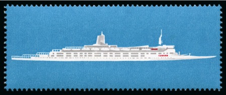 Stamp of Great Britain » Queen Elizabeth II 1969 British Ships 5d QEII with black omitted mint nh