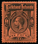 Stamp of Falkland Islands » Collections 1878-1994, Important and valuable balance collection