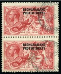 Stamp of Bechuanaland » Bechuanaland Protectorate 1914-23, Seahorses used group