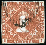Stamp of Canada » Nova Scotia 1851-63, Mint & used selection on stockpages, better